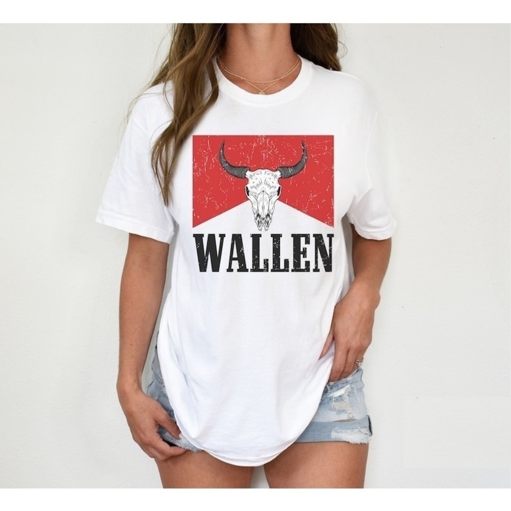 Wallen Shirt Country Tshirt Wallen The Bull Tee Country Music Shirt